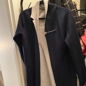 Zara colorblock cardigan
